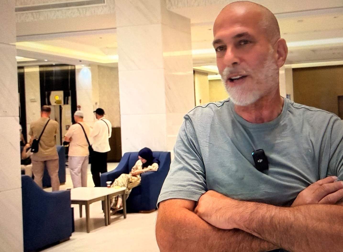Emin Gibović.jpg - Posljednja grupa bh. hadžija stigla u Medinu, počeo etapni povratak u domovinu